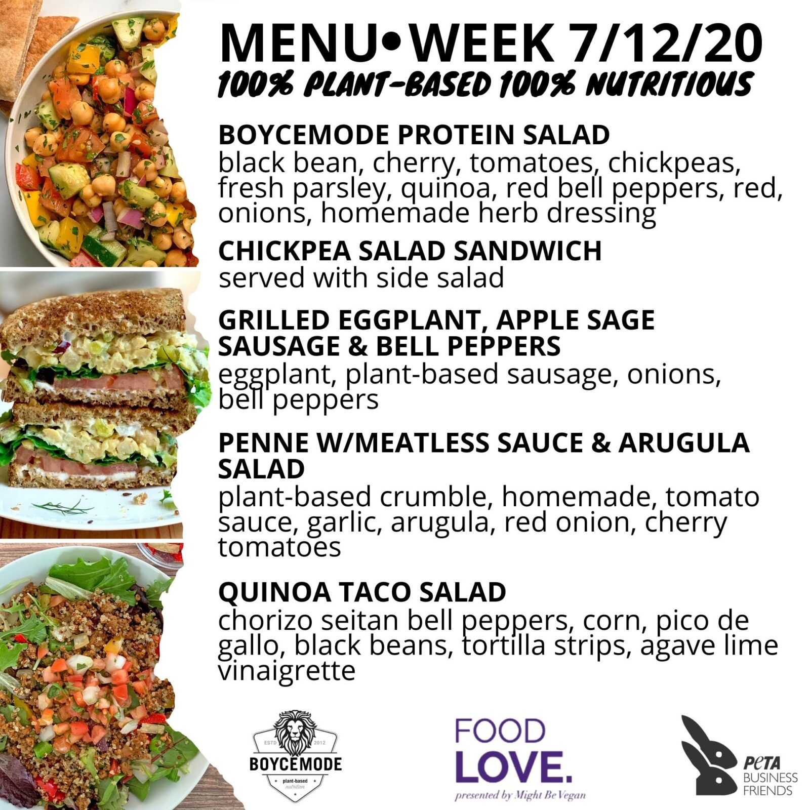 menu post