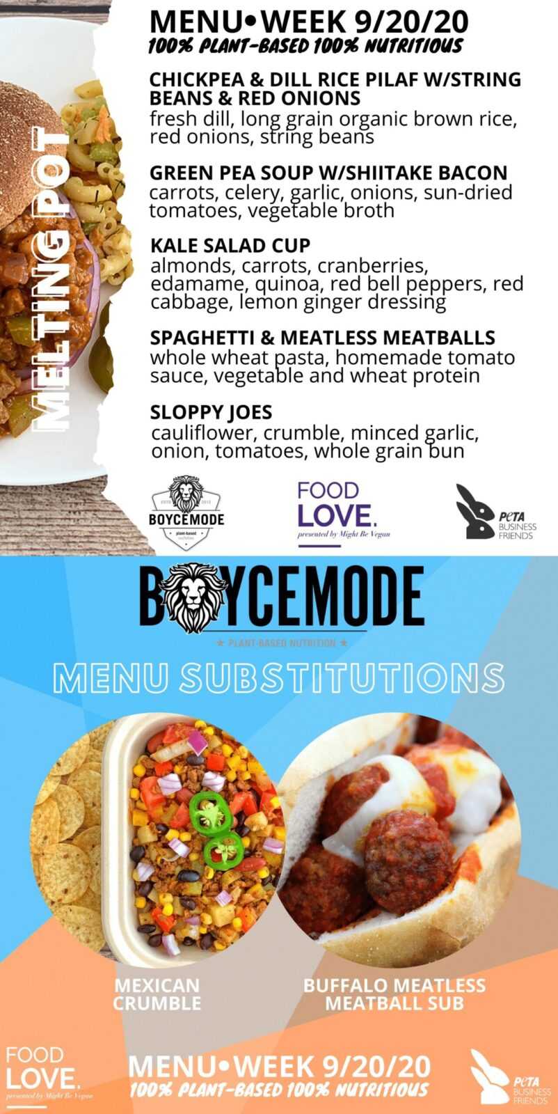 menu post