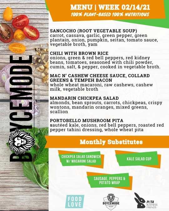 menu post
