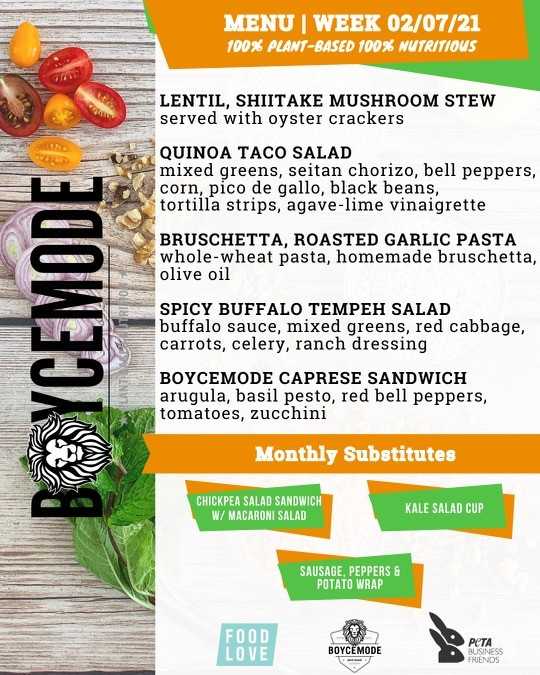 menu post
