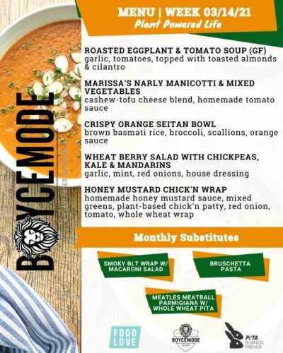 menu post
