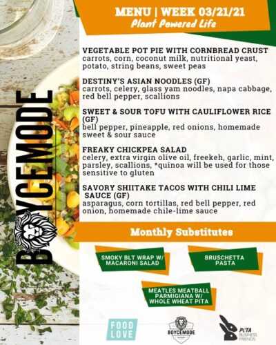 menu post