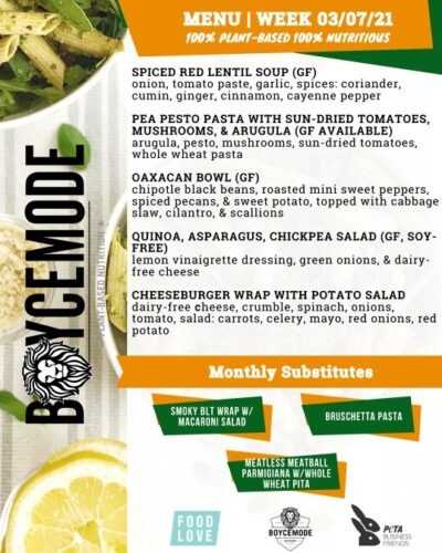 menu post