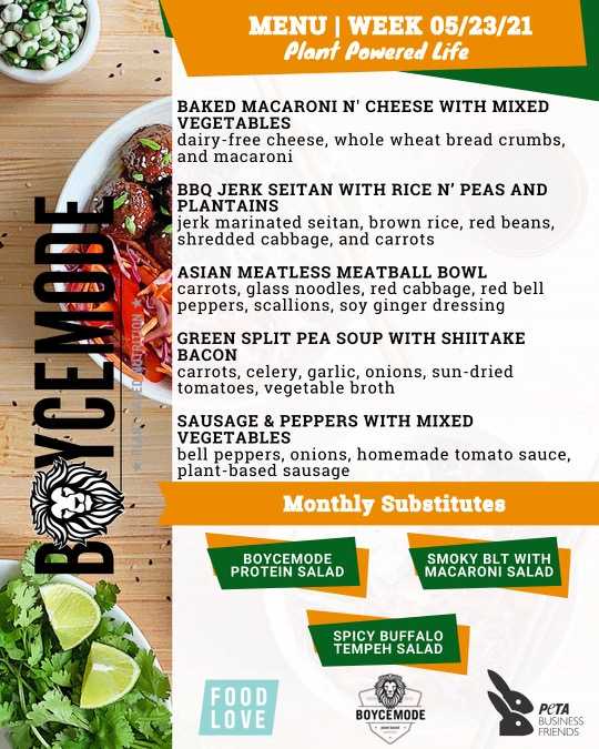 menu post