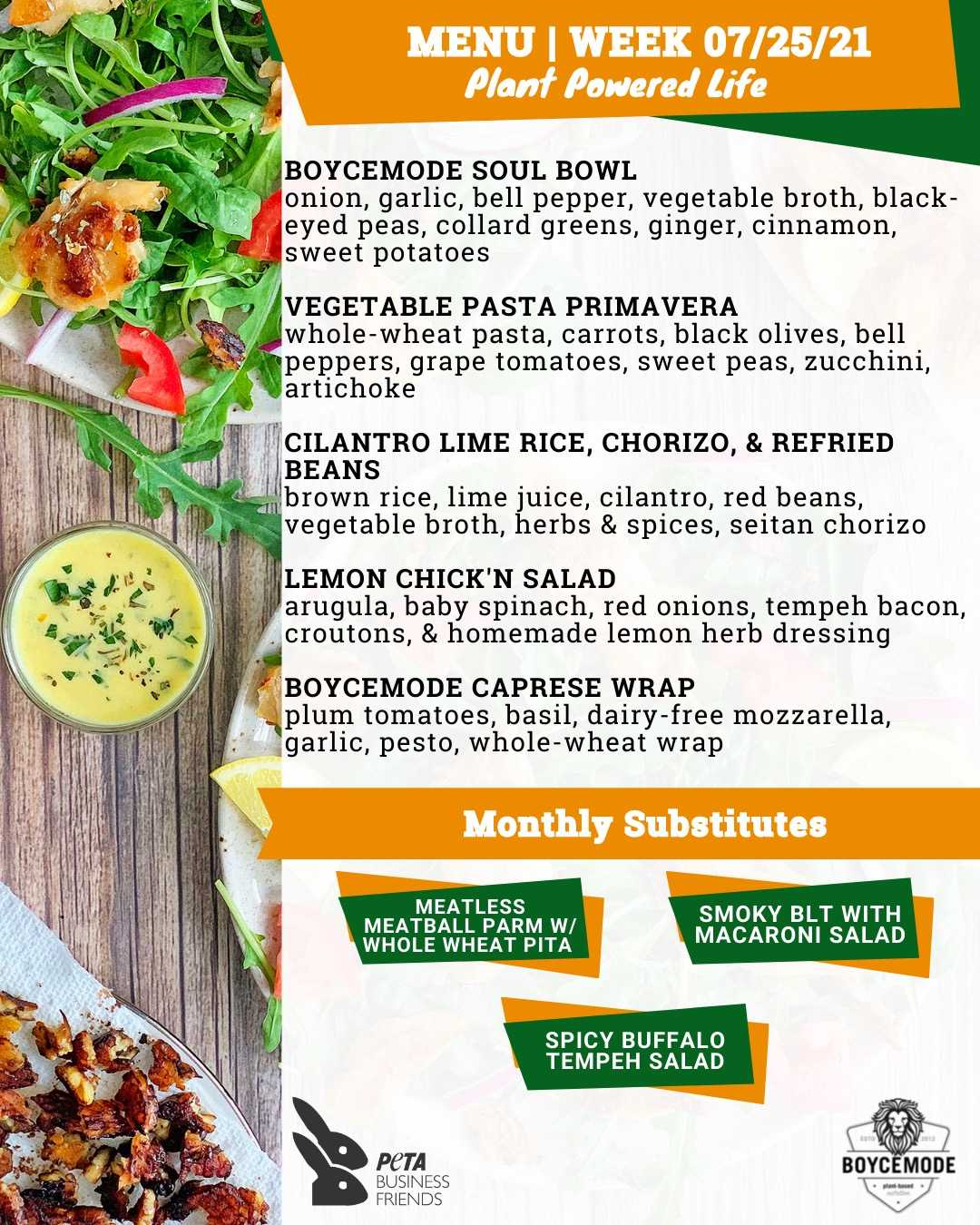 menu post