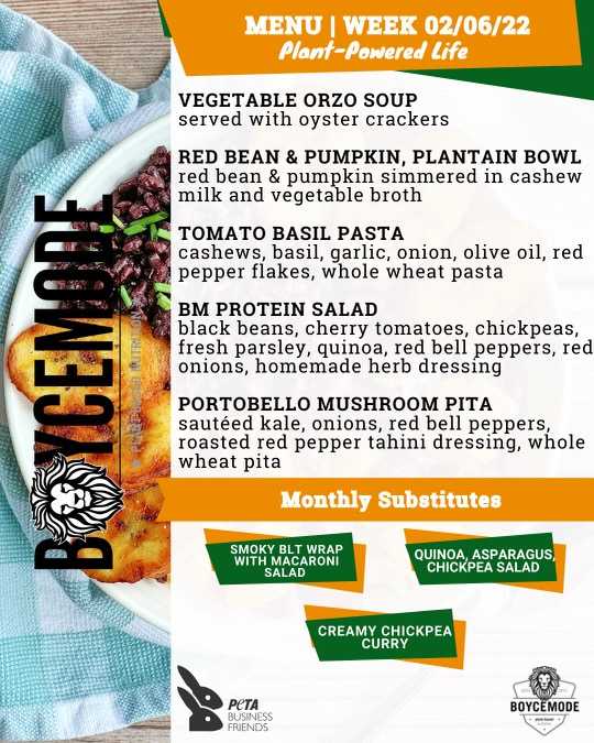 menu post